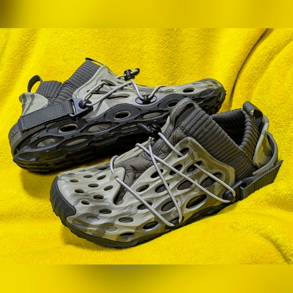 NEW Merrell Hydro MOC AT Ripstop 1TRL Water Hiking Shoes | Women's Size 8 Olive